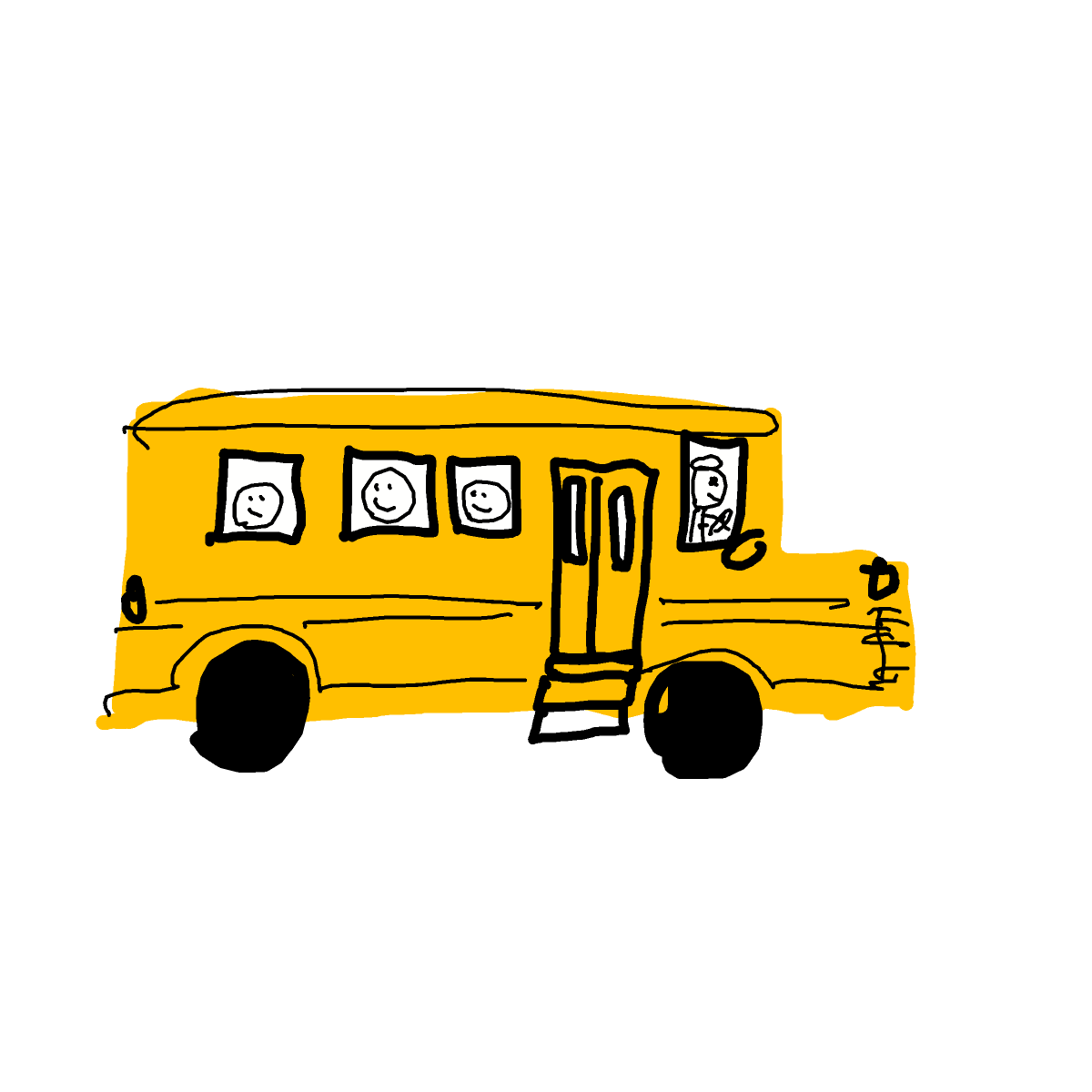 Bus drawing by godor