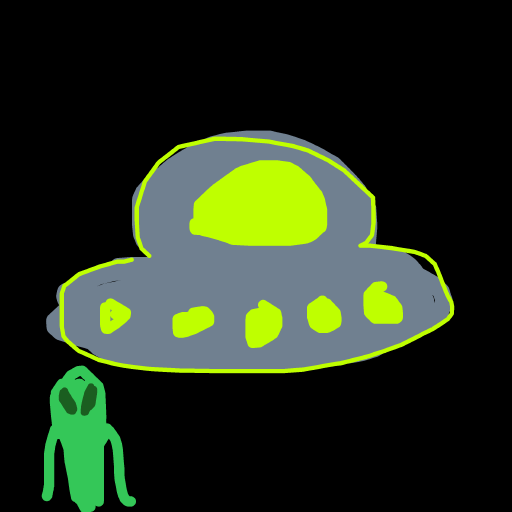UFO drawing by pure-wave-frost
