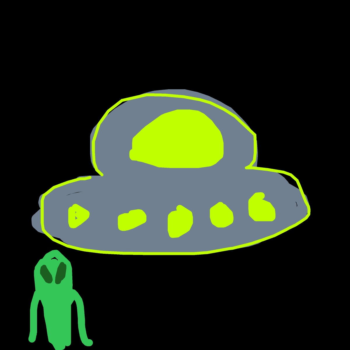 UFO drawing by pure-wave-frost