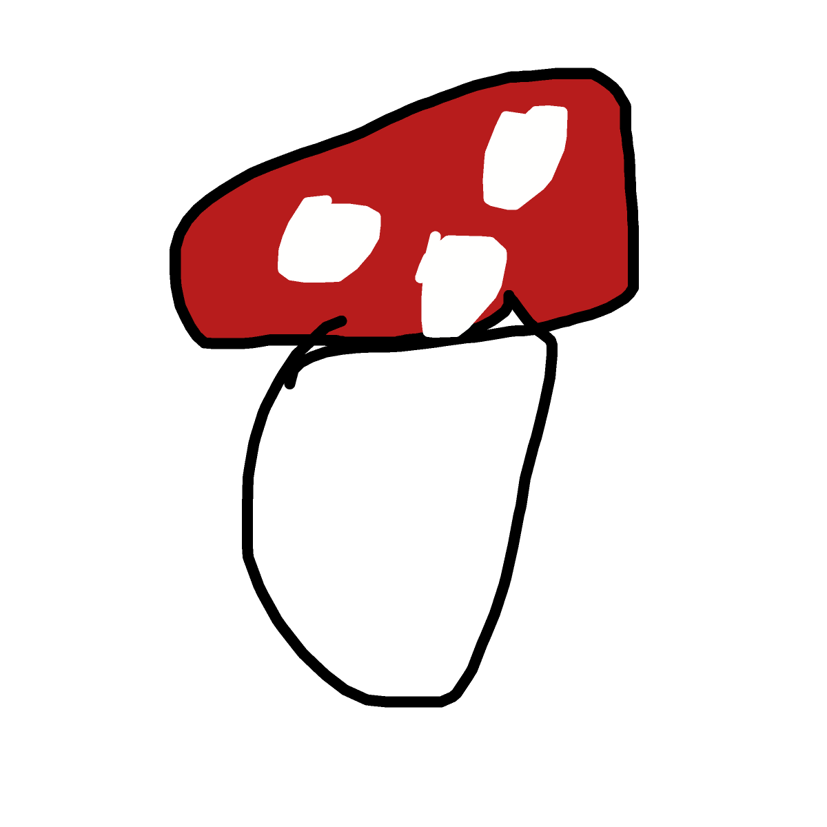 Mushroom drawing by pink-great-charm
