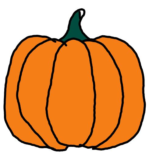 Pumpkin drawing by ishak