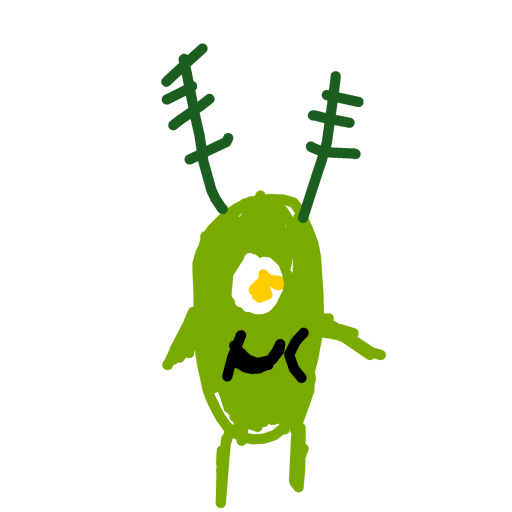 Plankton drawing by Dada