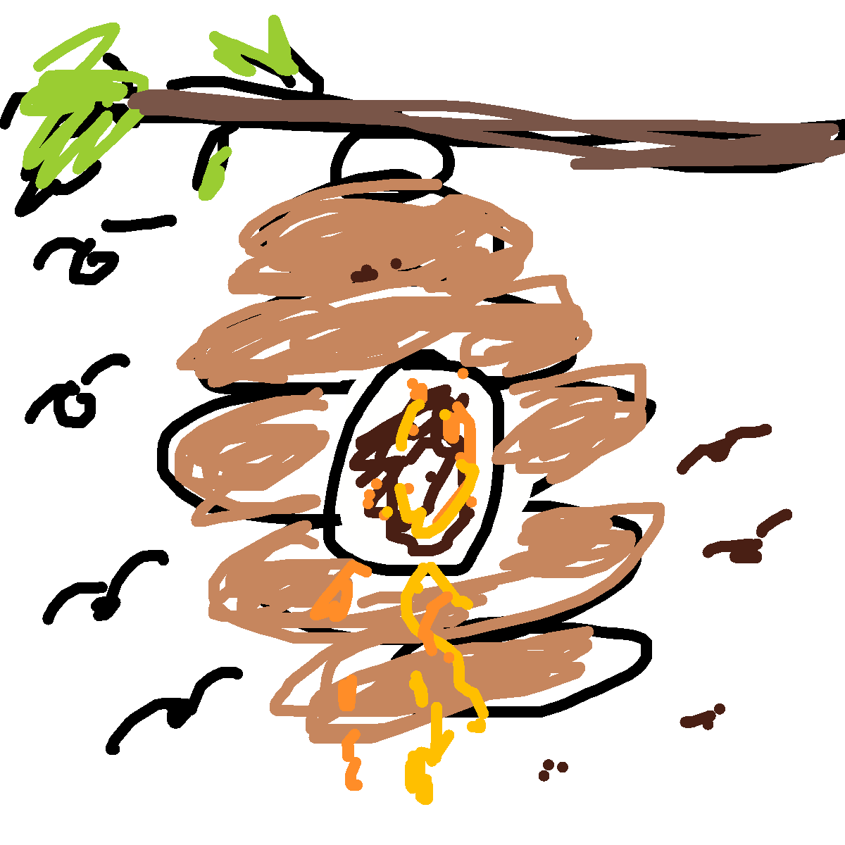 Hive drawing by fire-quick-wheel