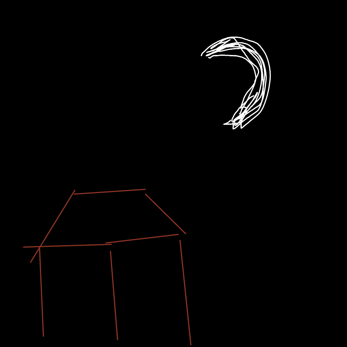 Moon drawing by coal-mild-peace