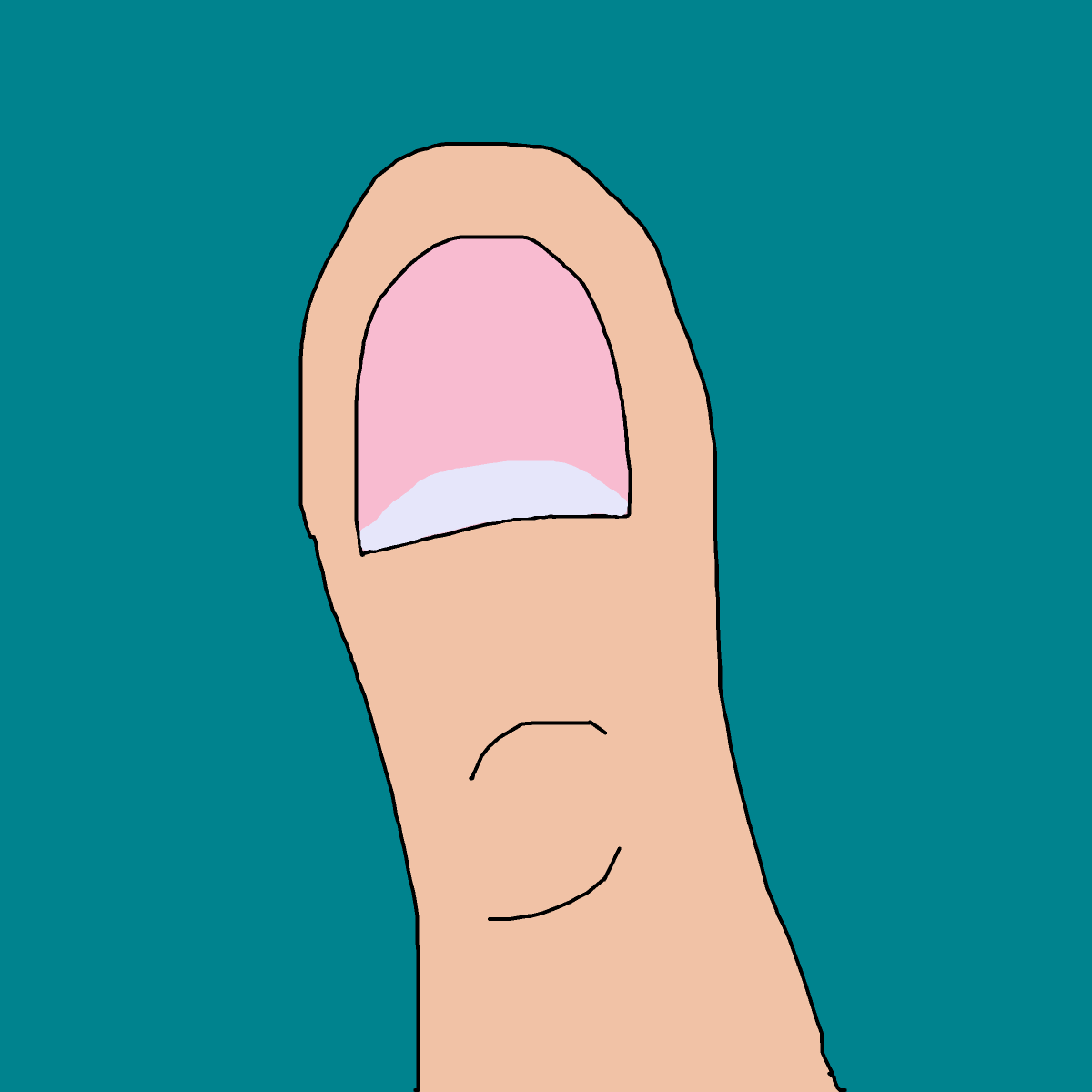 Thumb drawing by krissywissy