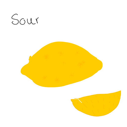 Lemon drawing by Shandi