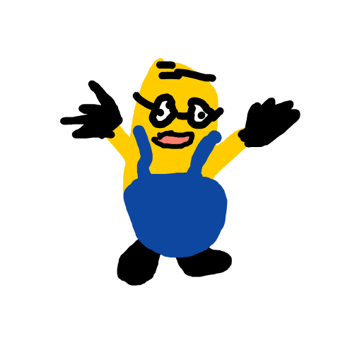 Minion drawing by clay-mega-force