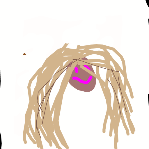 Hair drawing by Horseeeeeeeeey