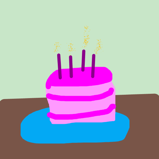 Cake drawing by nice-draw-designer