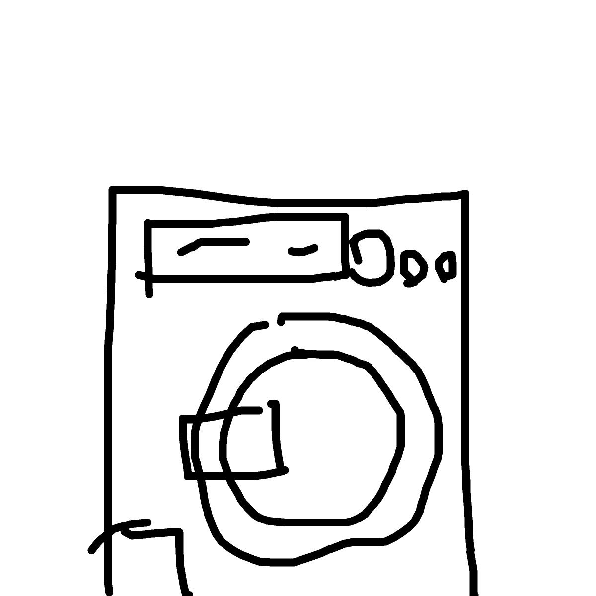 Dishwasher drawing by calm-mild-weave