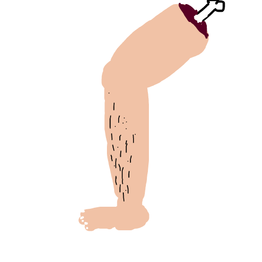 Leg drawing by godor