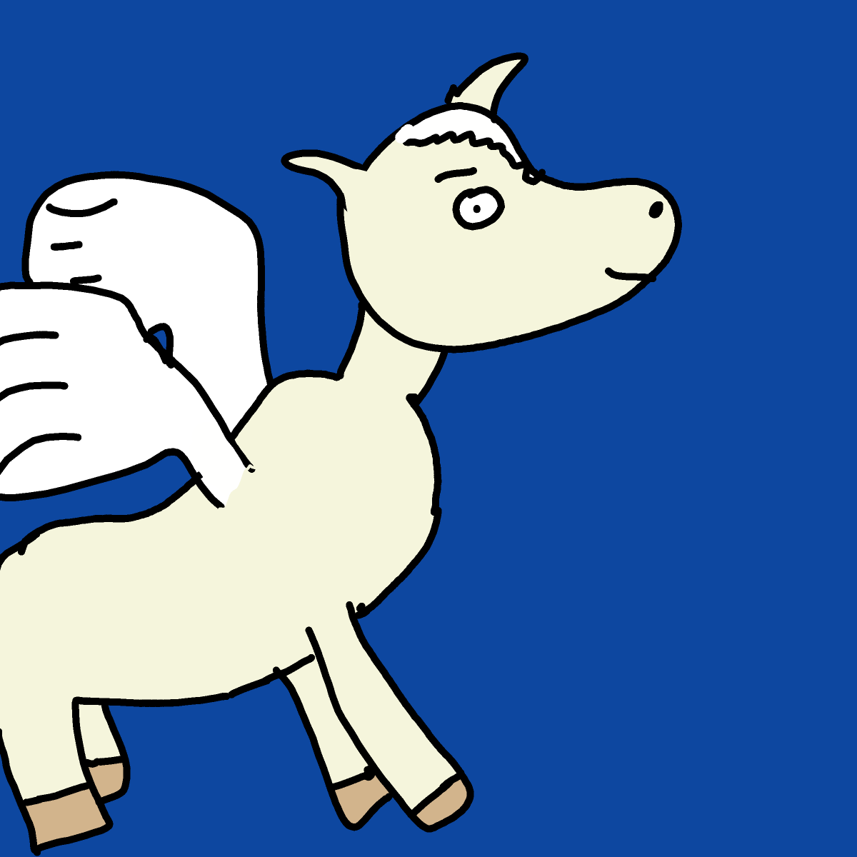 Pegasus drawing by conn0rr