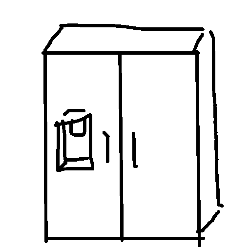 Fridge drawing by blue-alpha-rogue