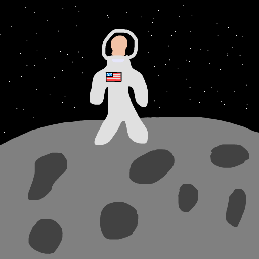 Astronaut drawing by ms lady