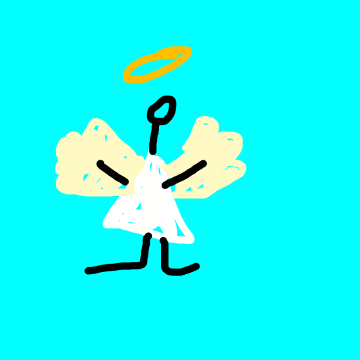 Angel drawing by princess fiona