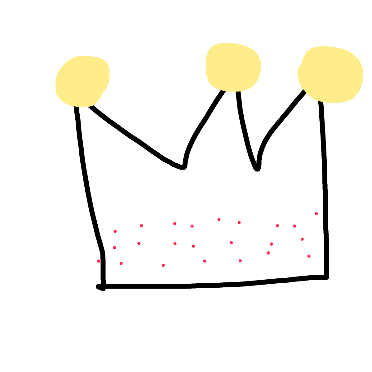 Crown drawing by isi