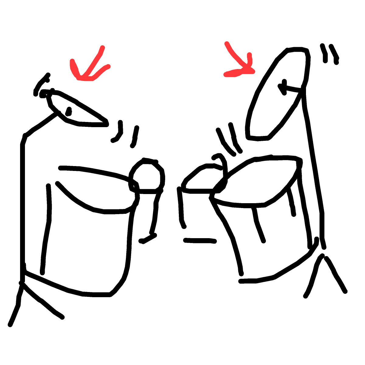 Cymbals drawing by drewbenruben