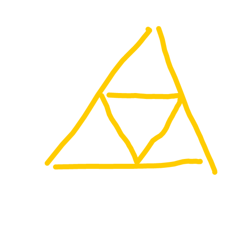 Triforce drawing by grape-hard-shield