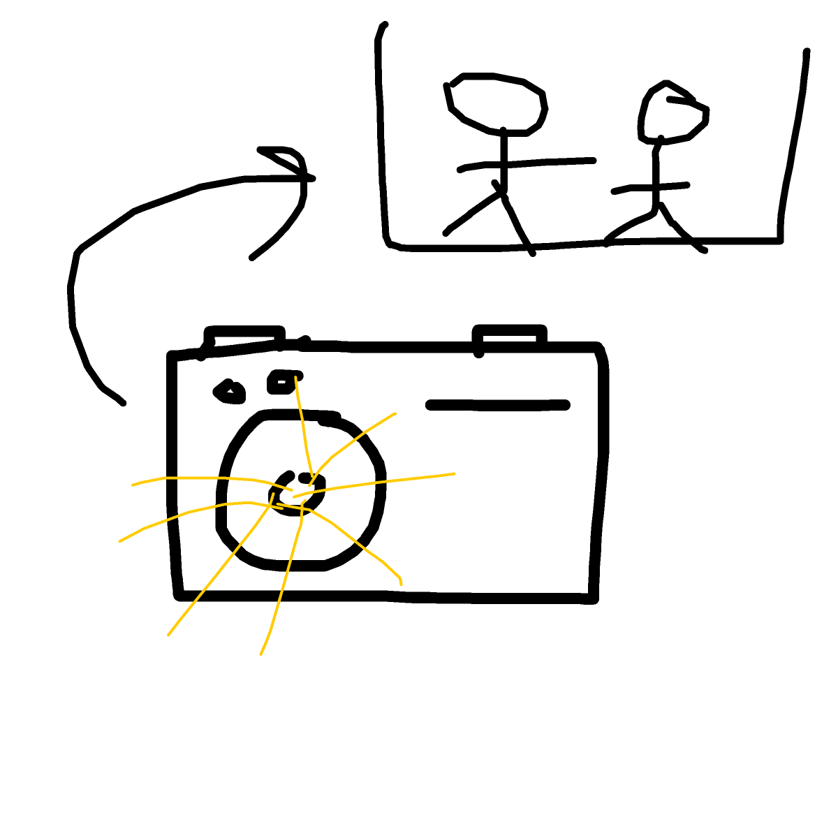 Camera drawing by charlzerdu13
