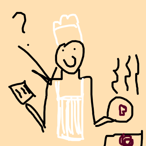 Apron drawing by edge-coal-earth