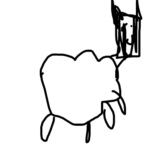 Llama drawing by shahadudu