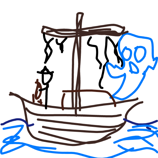Ghost Ship drawing by XP5D