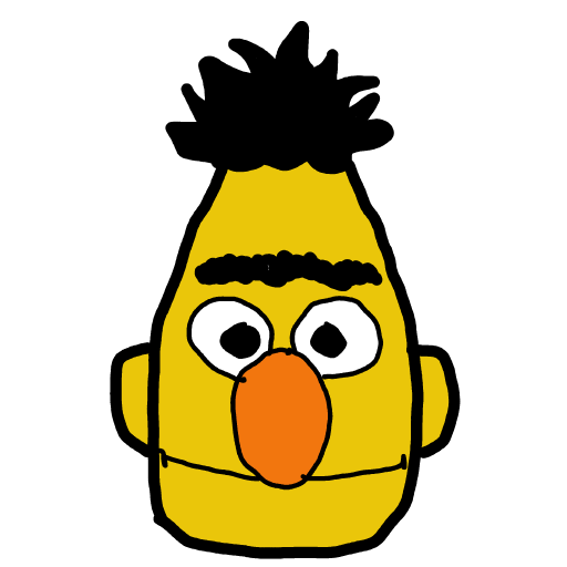 Bert drawing by Guardianoflives