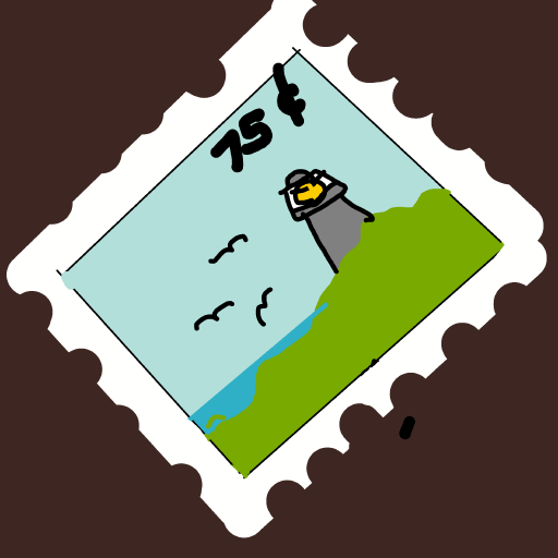 Stamp drawing by mjolnirbear