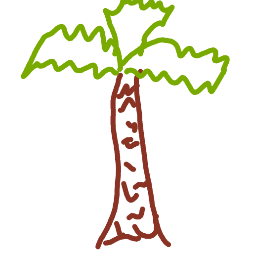 Palm Tree drawing by warm-clay-elite