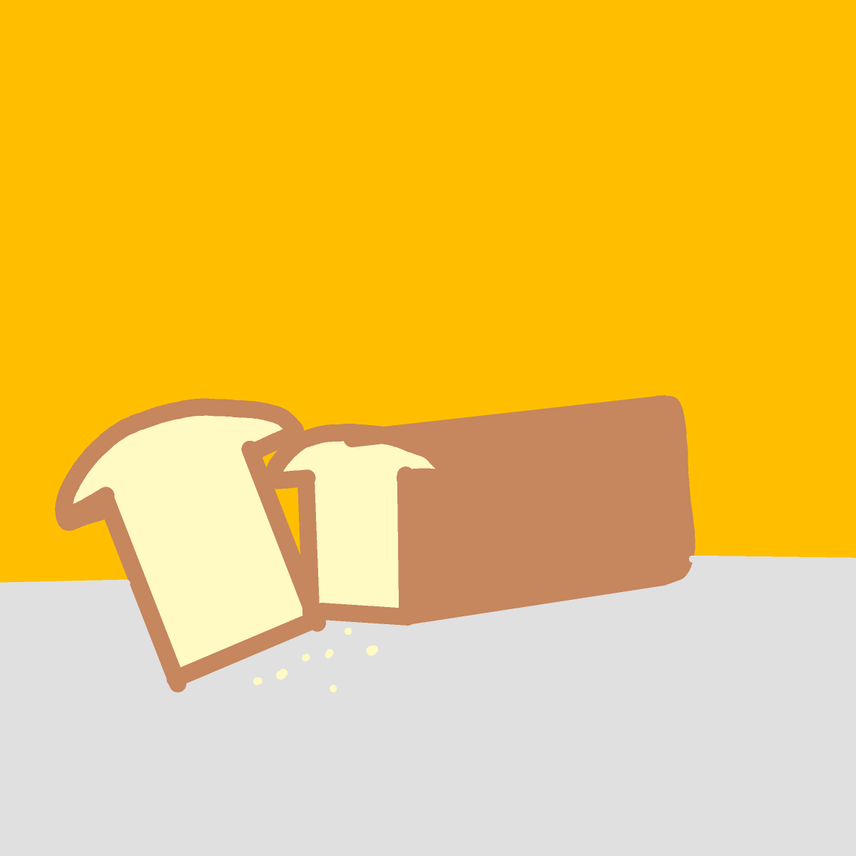 Bread drawing by Cwis448