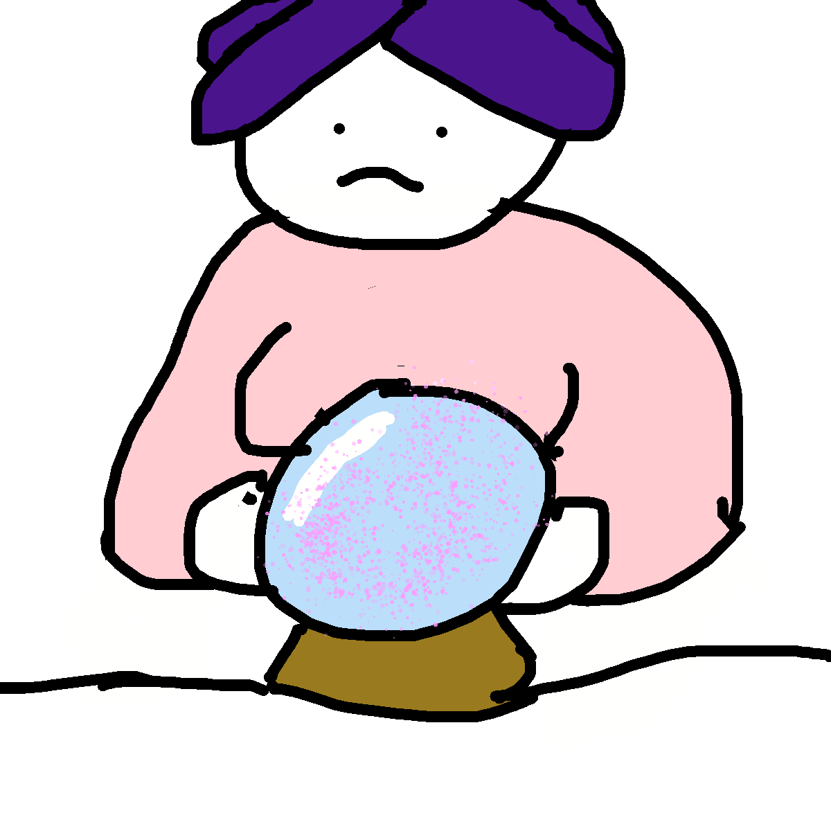 Fortune Teller drawing by kyle