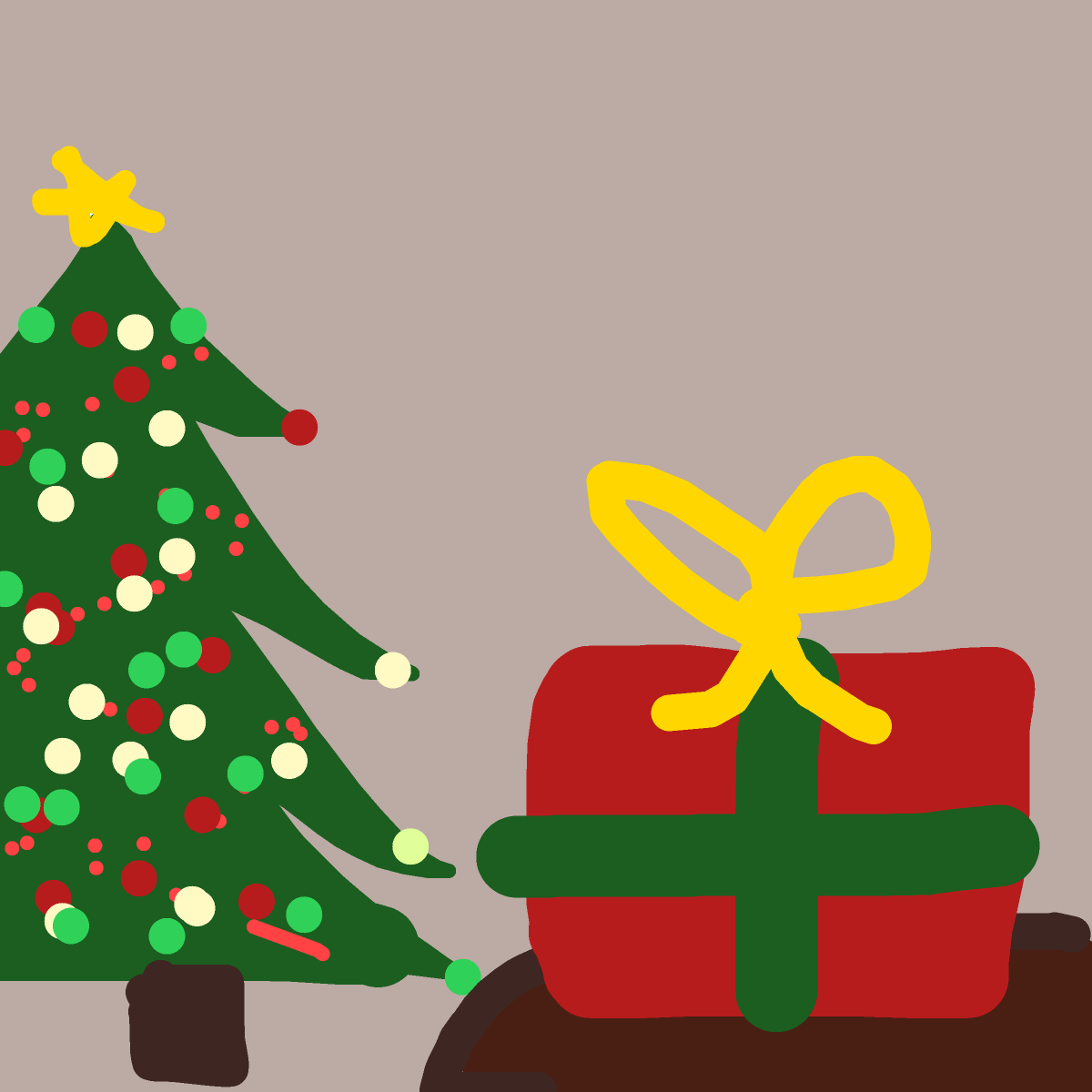 Present drawing by oxox