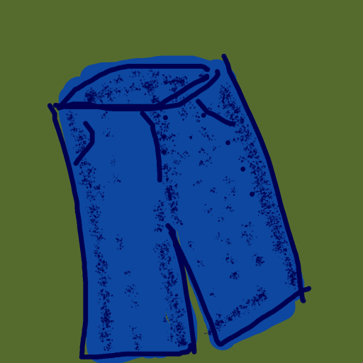 Jeans drawing by krissywissy