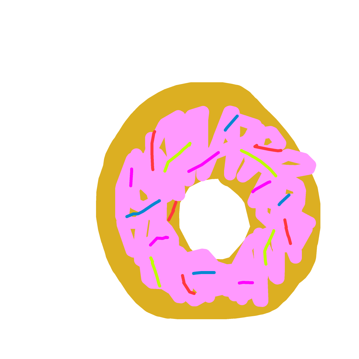 Donut drawing by neesh