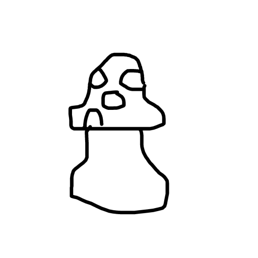 Mushroom drawing by plum-sun-genius