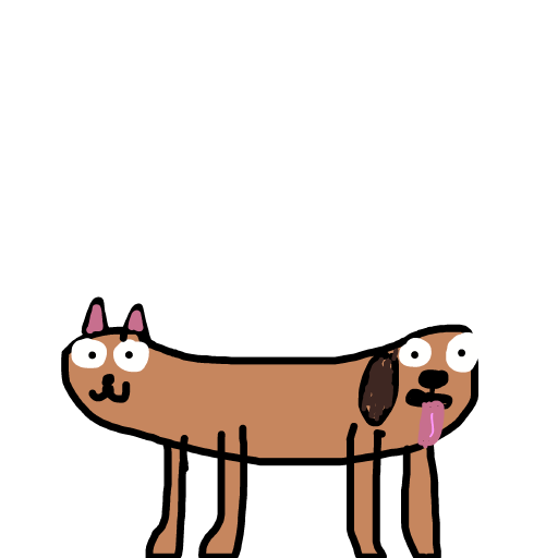 CatDog drawing by wave-zest-painter