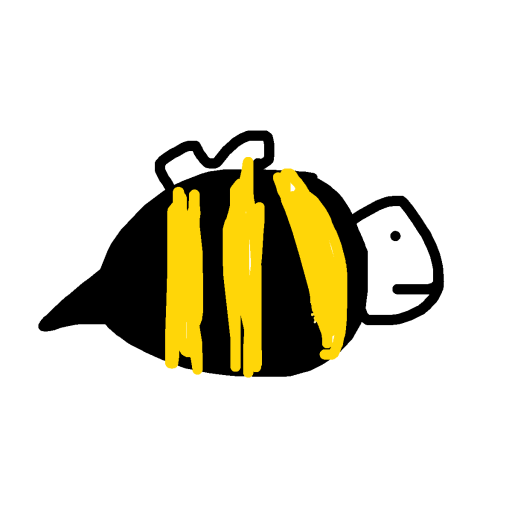 Bee drawing by holy-near-world