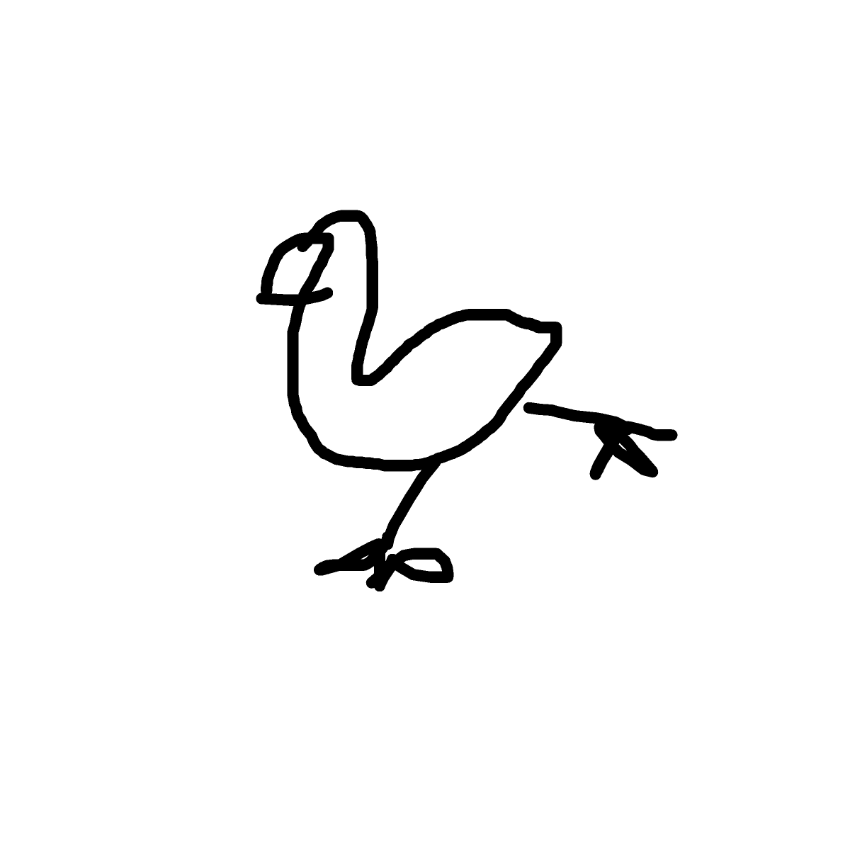 Swan drawing by star-ebony-tower