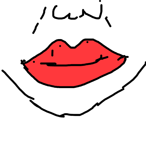 Mouth drawing by fire-quick-wheel