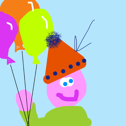 Party Hat drawing by nice-draw-designer