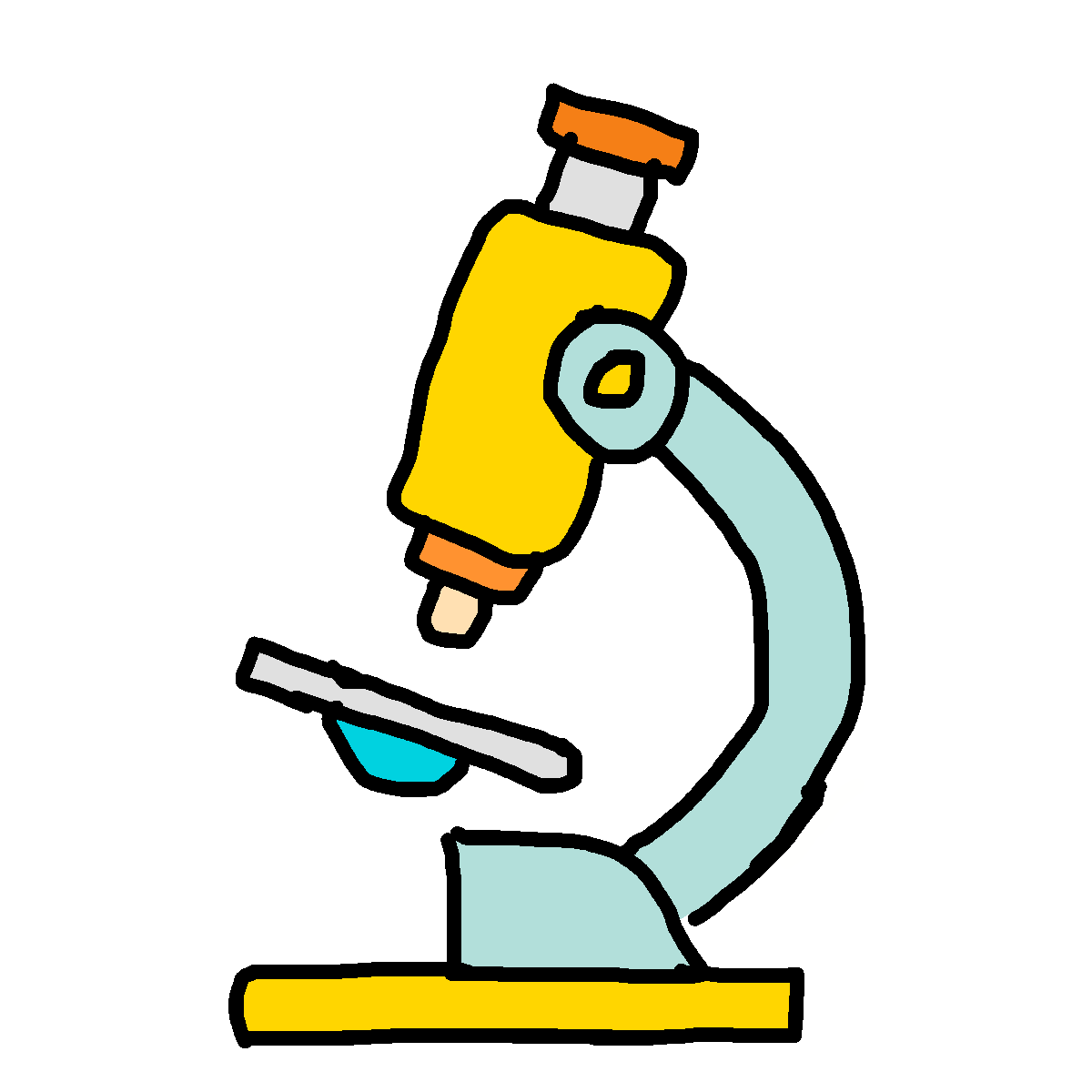 Microscope drawing by kyle