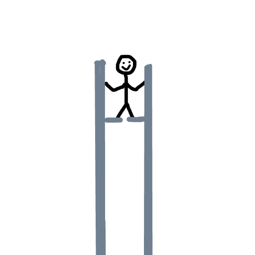 Stilts drawing by drewbenruben