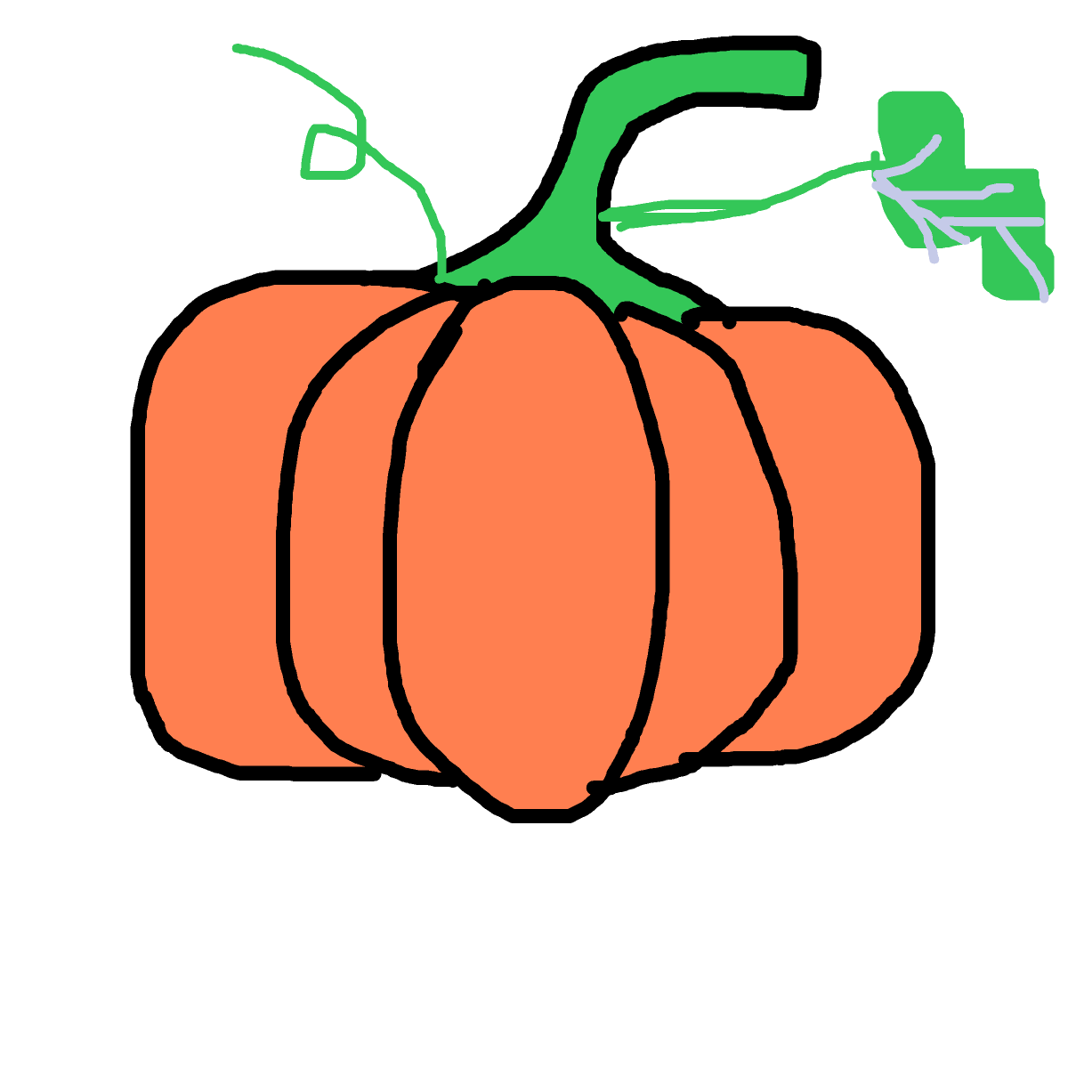 Pumpkin drawing by mikestam195
