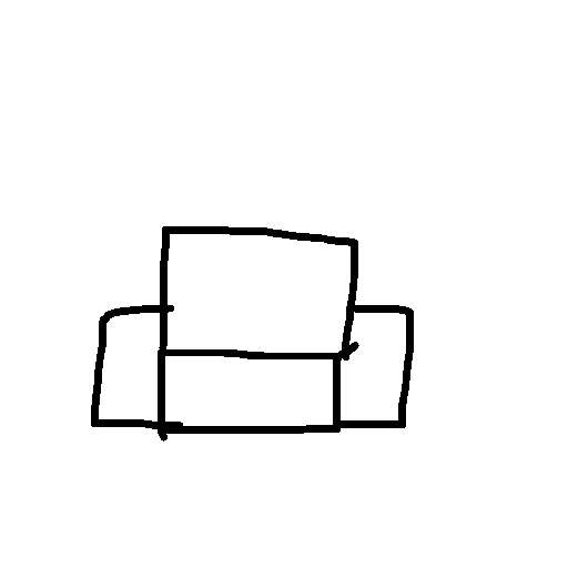 Sofa drawing by ebony-berry-doodler