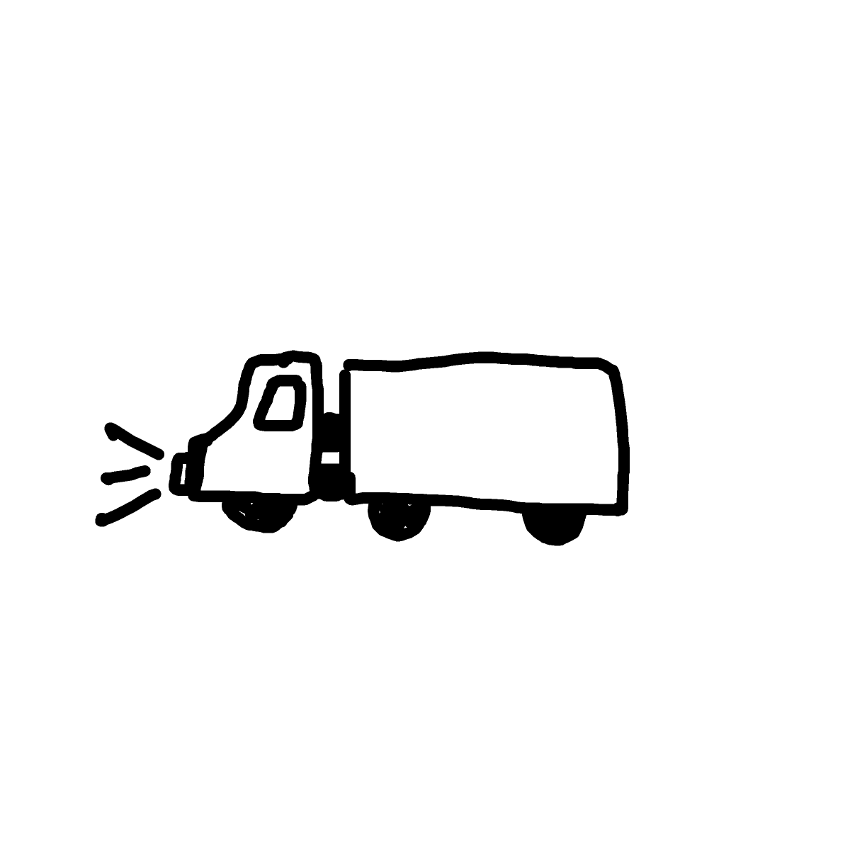 Truck drawing by doublem