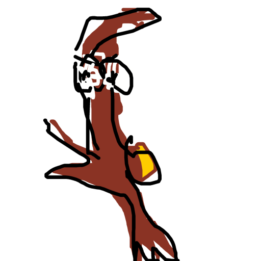 Stick Man drawing by dawaan