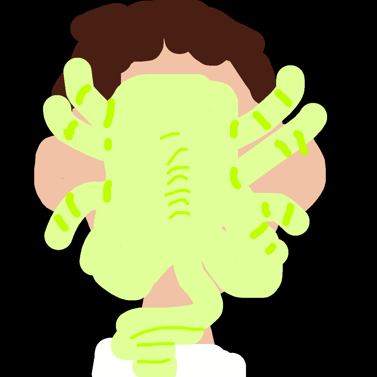 Facehugger drawing by knoxy