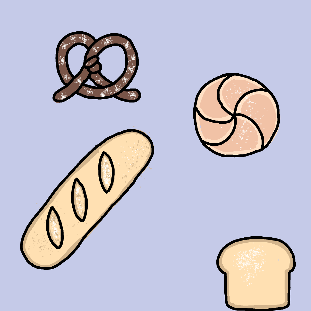 Bread drawing by gamma-coal-wheel