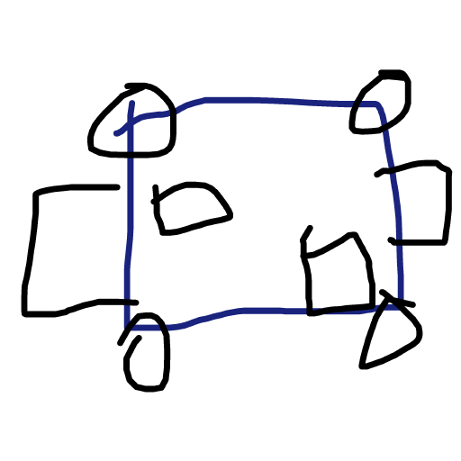 Bus drawing by rice shower