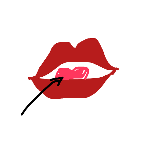 Tongue drawing by vale